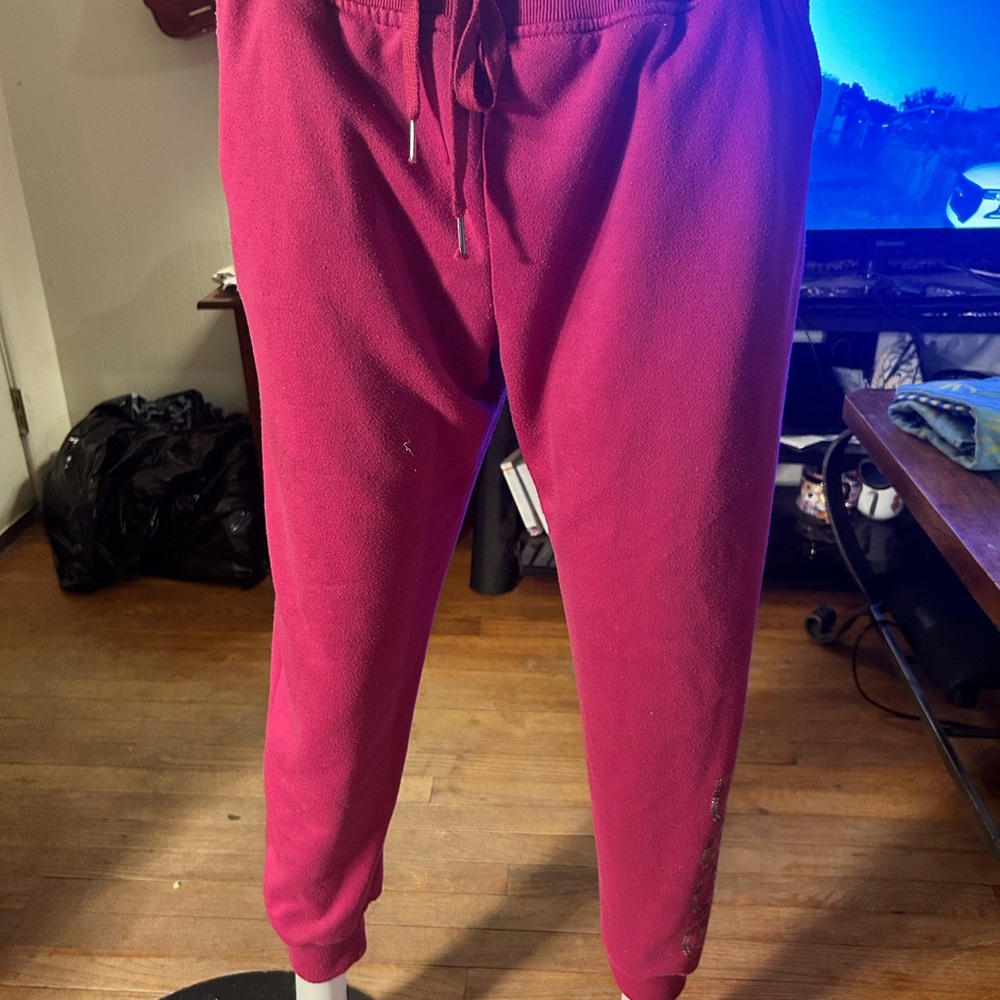 Adults Pink Jogger Pants